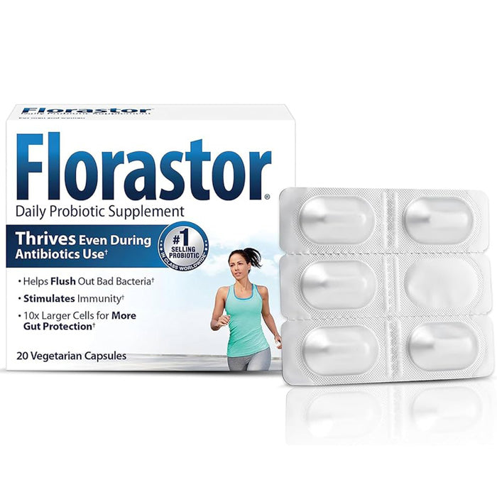 Biocodex Florastor Probiotic Daily Digestive Health Supplement 250mg | Buy at Mountainside Medical Equipment 1-888-687-4334