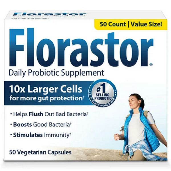 Buy Biocodex Florastor Daily ProbioticSupplement 50 Capsules  online at Mountainside Medical Equipment