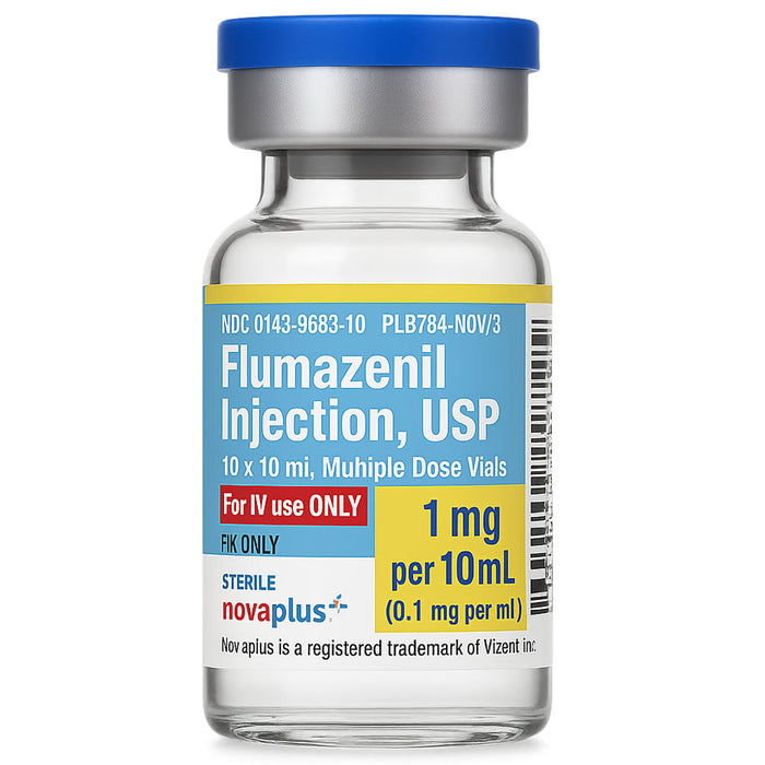 Flumazenil Injection 10 mL Multiple Dose Vials by Hikma