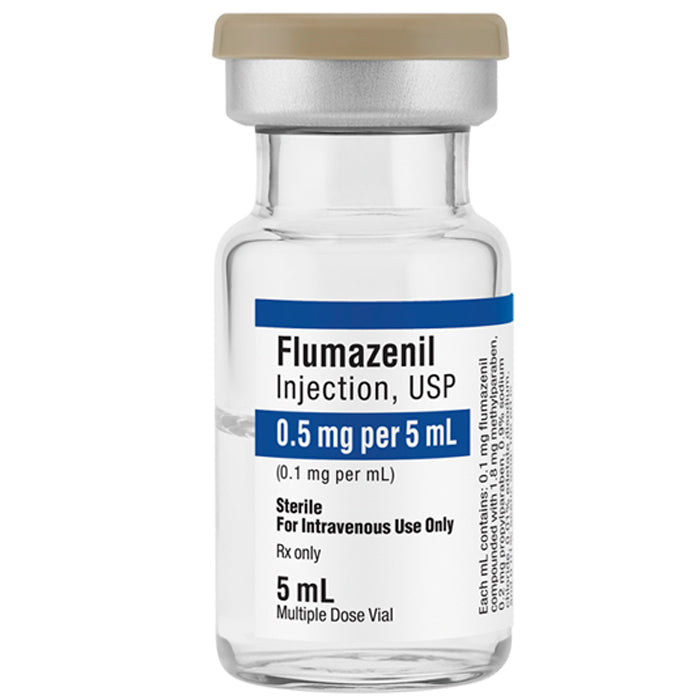 Flumazenil 0.5 mg: Benzodiazepine Overdose Antidote — Mountainside Medical