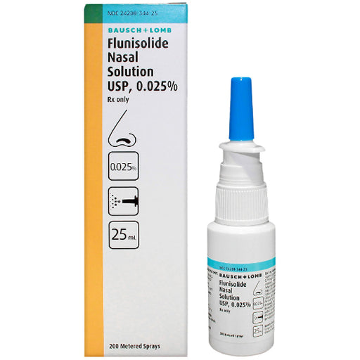 Buy Bausch & Lomb Flunisolide Nasal Solution 0.025%  online at Mountainside Medical Equipment