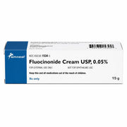 Fluocinonide Cream 0.05% is a high-potency topical corticosteroid prescribed to reduce swelling, itching, and redness caused by inflammatory skin conditions like eczema, dermatitis, and psoriasis.