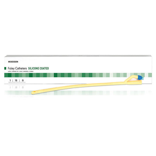 Foley Catheter, Standard 2-Way 5 cc Silicone Coated Latex with Straight Tip, Sterile