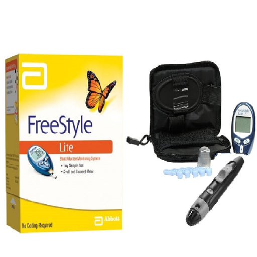 Buy Abbott Diabetes FreeStyle Lite Blood Glucose Meter Kit  online at Mountainside Medical Equipment