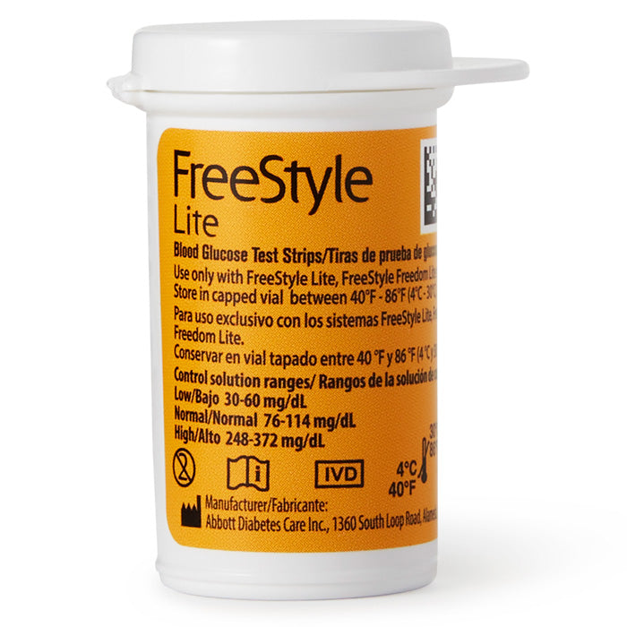 FreeStyle Lite Blood Glucose Test Strips