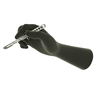 GAMMEX Radiation Attenuation Gloves with Scalpel