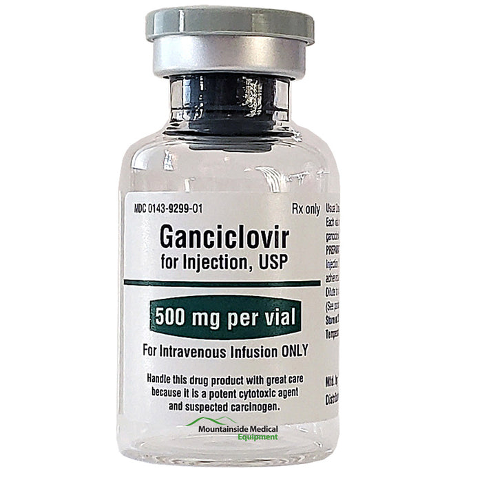 Predcal 500 Ganciclovir Sodium Injection 500 mg Vial 10 mL Hikma — Mountainside Medical