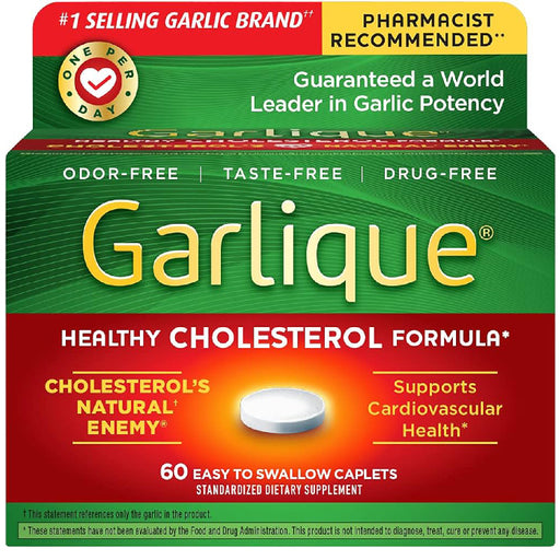 Buy Chattem Garlique Healthy Cholesterol Formula For Cardiovascular Health Support  online at Mountainside Medical Equipment