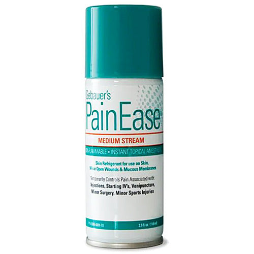 Gebauer Pain Ease Topical Anesthetic Skin Refrigerant Medium Stream Spray
