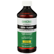 GeriTussin Guaifenesin Oral Syrup 100 mg /5 mL Cold and Cough Relief Liquid 16 oz