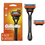 Gillette Fusion5 Razor for Men, Handle + 2 Razor Blade Refills