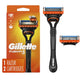 Gillette Fusion5 Razor for Men, Handle + 2 Razor Blade Refills