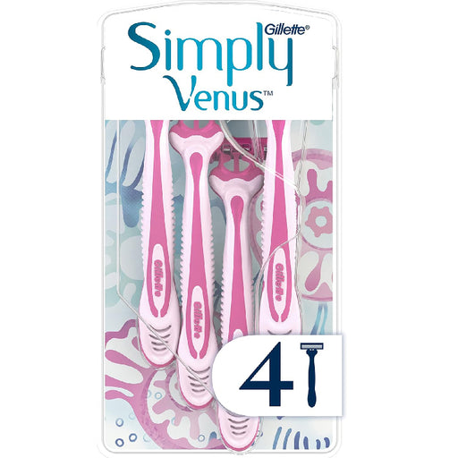 Buy Proctor Gamble Consumer Gillette Simply Venus Disposable Razors 4 Pack  online at Mountainside Medical Equipment