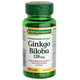 Ginkgo Biloba 120mg For Enhanced Cognitive Function and Memory Health 100 Capsules