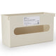 Glove Box Holder, Vertical Mounted 1-Glove Box Capacity 3-7/8 x 6-1/2 x 11 Inch Plastic