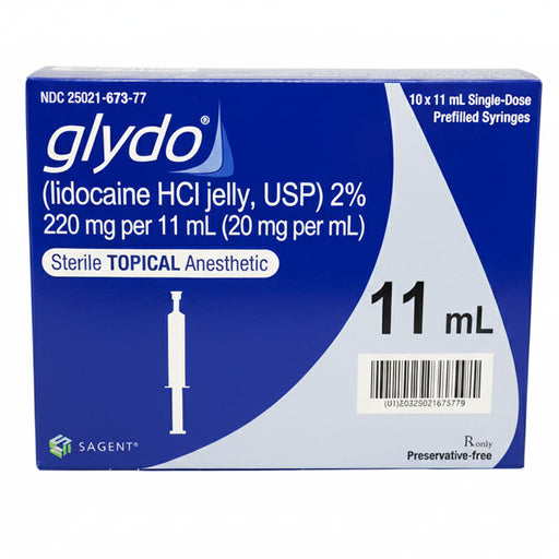 Glydo Lidocaine Jelly 2% Prefilled Syringe 11 mL by Sagent