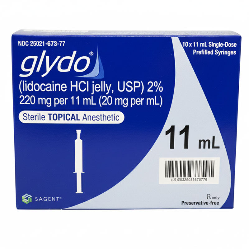 Glydo Lidocaine Jelly 2% Prefilled Syringe 11 mL by Sagent