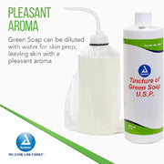 Buy Dynarex Tincture of Green Soap Tattoo Preparation 16 oz  online at Mountainside Medical Equipment