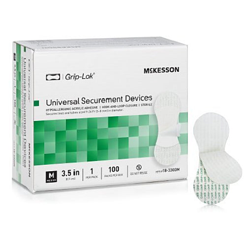 McKesson Grip-Lok Universal Securement Device for Catheter Lines, IV Tubing (1 each) | Mountainside Medical Equipment 1-888-687-4334 to Buy