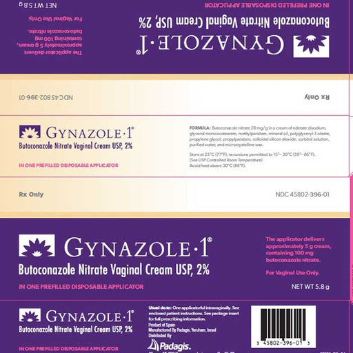 Gynazole 1 Butoconazole Nitrate Vaginal Cream 2%