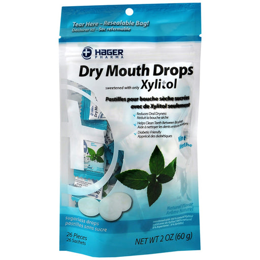 Hager Dry Mouth Drops For Dry Mouth Relief