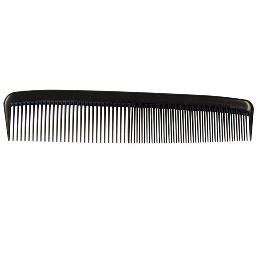 Hair Comb Black, 7 inch Length Economy for affordable and effective daily styling and hair care.