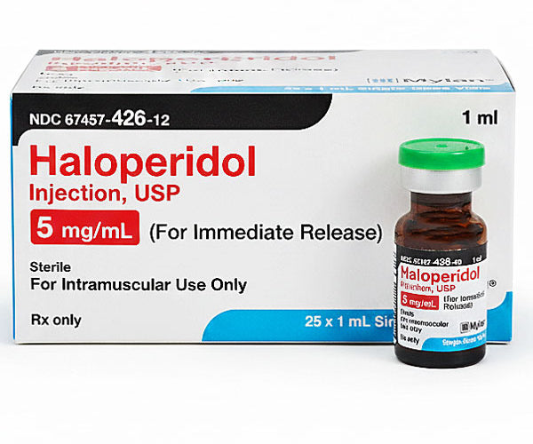 Haloperidol Injection 5 mg/mL Single Dose Vials — Mountainside Medical