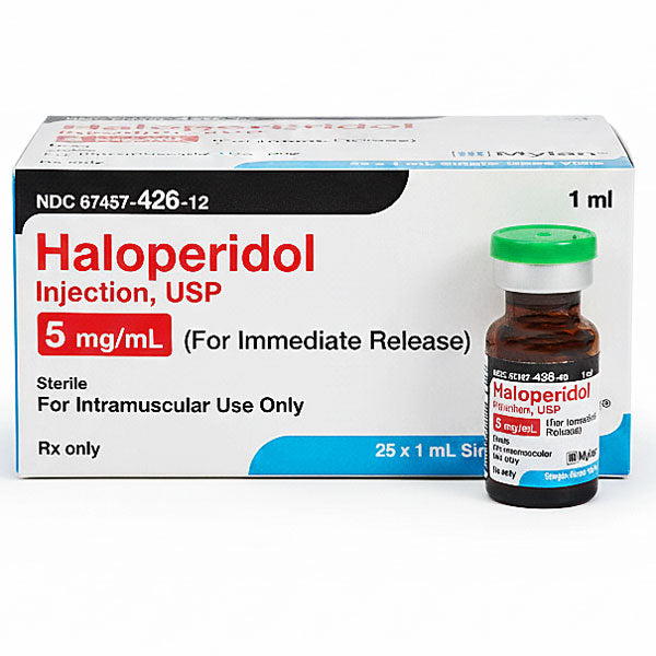 Haloperidol Injection 5 mg Single-Dose by Mylan