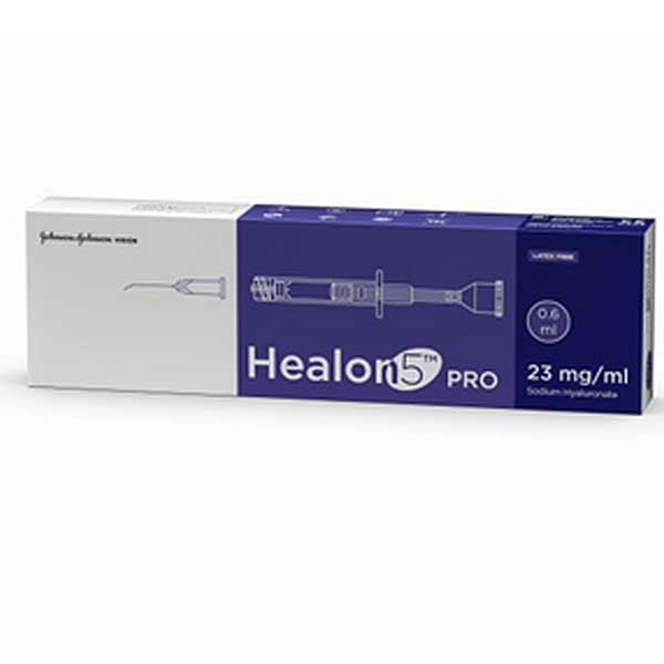 Healon5 Pro 0.6 mL Ophthalmic Viscoelastic Device Syringe