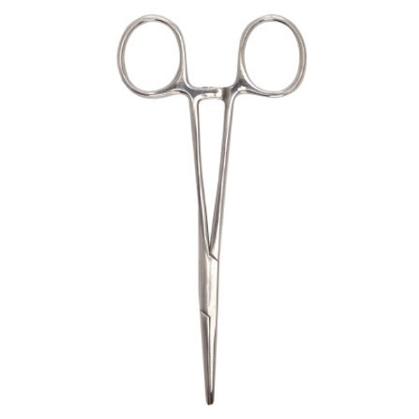 Hemostatic Kelly Forceps 51/2 Inch Curved with Finger Ring Handle Str