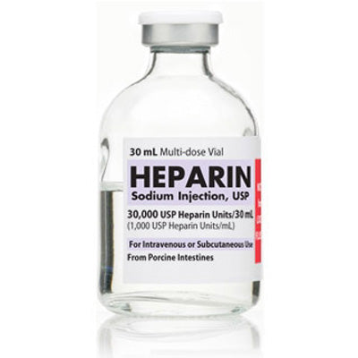 Heparin Sodium Injection 30000 Units Per 30 mL