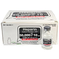 Heparin Sodium Injection USP 50000 Units Per 10 mL Multiple Dose Vials, 10 mL x 25/Pack (RX)