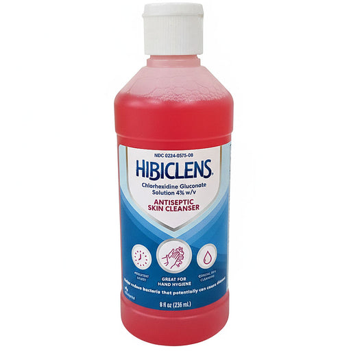 Hibiclens Antiseptic Skin Cleanser with Chlorhexidine Gluconate Solution  8 oz NDC 00234-0575-80