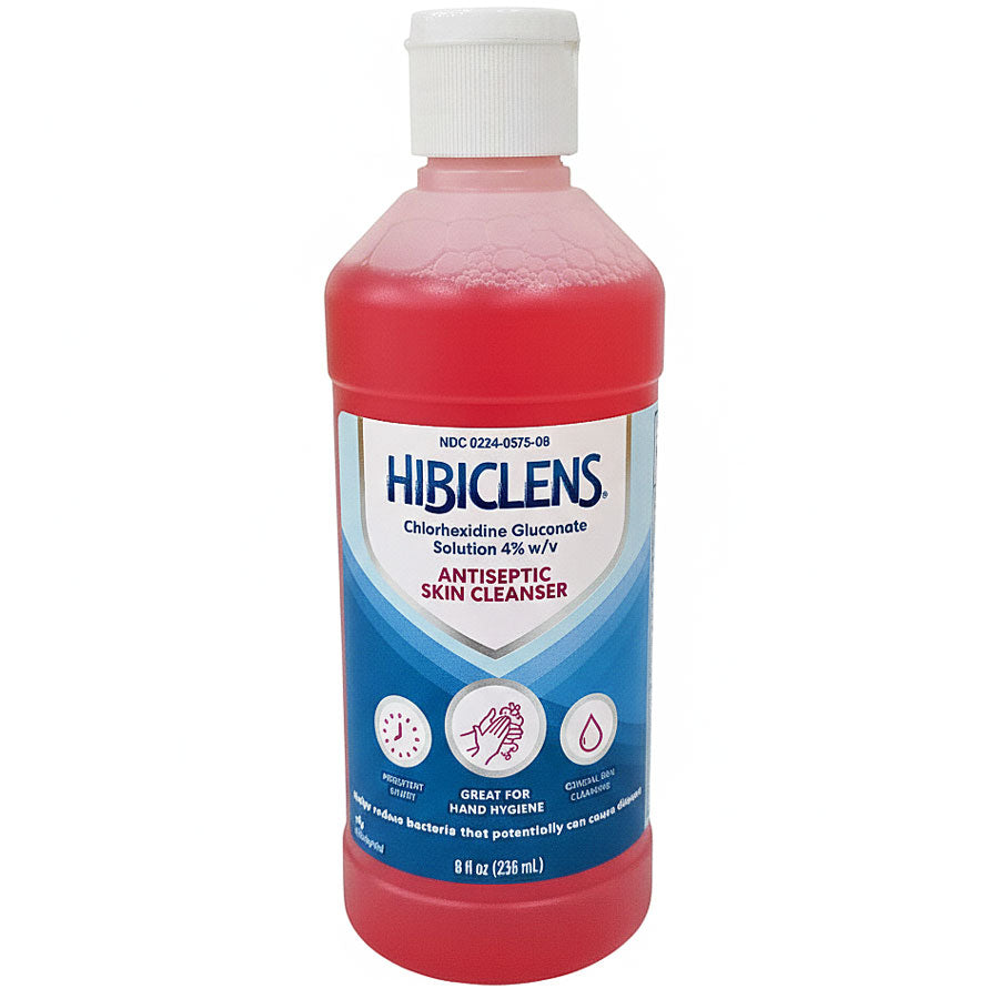 Hibiclens Antiseptic Skin Cleanser with Chlorhexidine Gluconate Solution  8 oz NDC 00234-0575-80