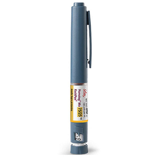 Buy Eli Lilly and Company Humalog Mix 75/25 Insulin Lispro Protamine Injection Prefilled Pens 3 mL x 5/Box KwikPen **Requires Refrigeration  online at Mountainside Medical Equipment