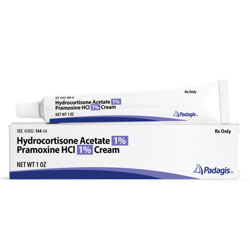 Hydrocortisone Acetate 1% and Pramoxine HCl Cream 1%, 30 gram by Padagis US