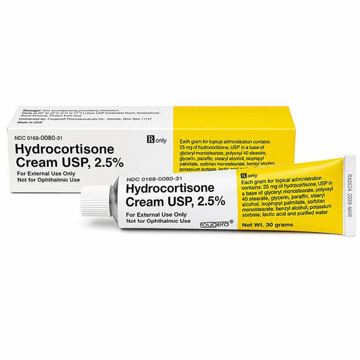 Hydrocortisone Cream 2_5 Percent by Fougera Sandoz