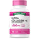 Ultra Collagen Peptides with Vitamin C, Grass-Feed Collagen Peptides Types I and III, 90 Count