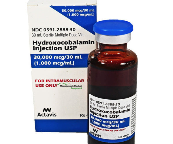 Hydroxocobalamin Injection: Vitamin B12 for Energy & Anemia — Mountainside Medical