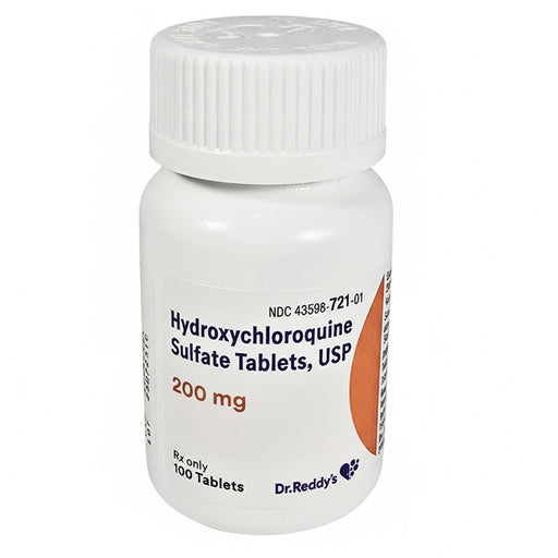 Hydroxychloroquine Sulfate Tablets 200 mg by Dr. Reddy 100 Count (Rx) Default Title