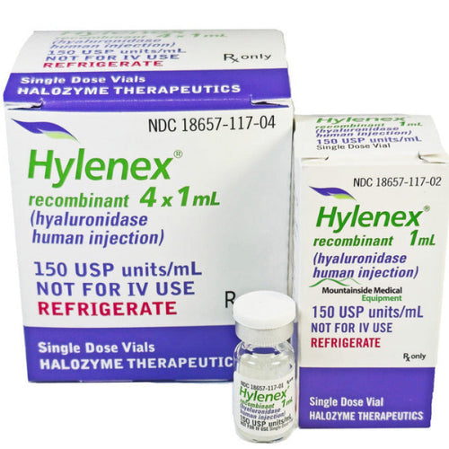 Hylenex designed to increase the absorption and dispersion of subcutaneously administered drugs.