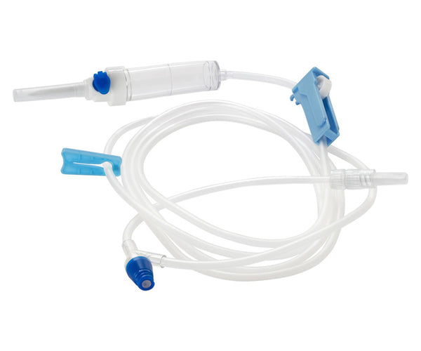 IV Administration Set, Gravity 20 Drops with 1 Port, 75 inch ...