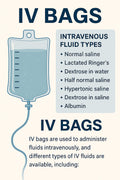 IV Bag Intravenous Fluid Types