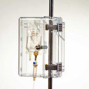 IV Pole Locking Box to Secure IV Bags with Key Lock