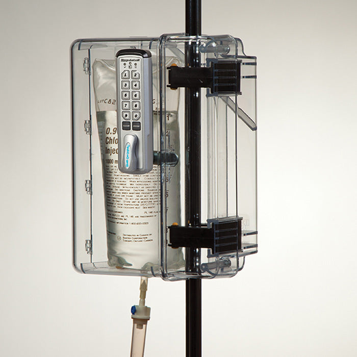 IV Pole Locking Box to Secure IV Bags with Keyless Digital Entry Lock ...