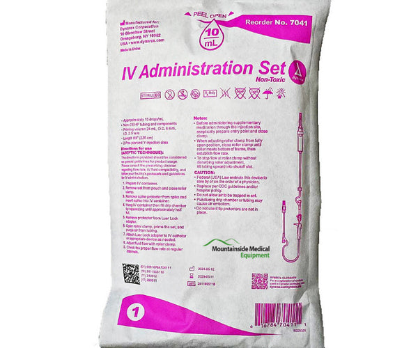 IV Sets | IV Set 10 Drop | Mountainside Medical