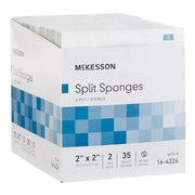 Box of IV Split Gauze Sponges 2 x 2 size 6 ply