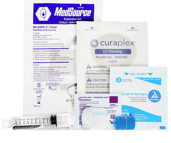 IV Start Kit with IV Guard Catheter Dressing — Mountainside Medical