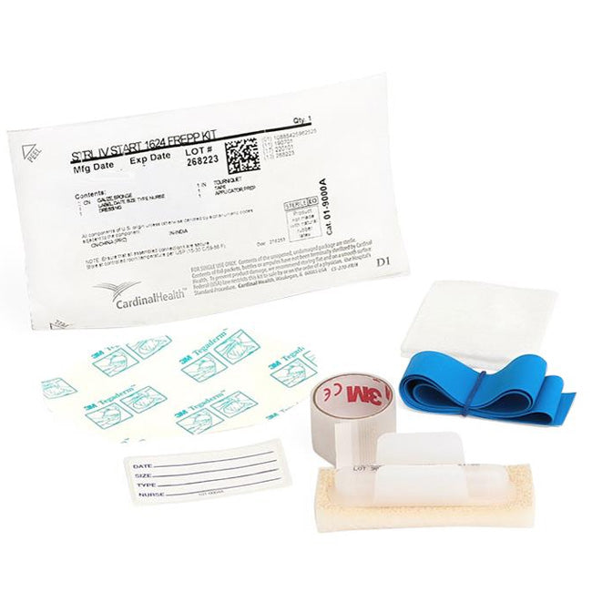 IV Start Kit with PVP Prep & Tegaderm 01-9001A — Mountainside Medical