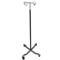 IV Pole with 4-legs and 4-Hooks